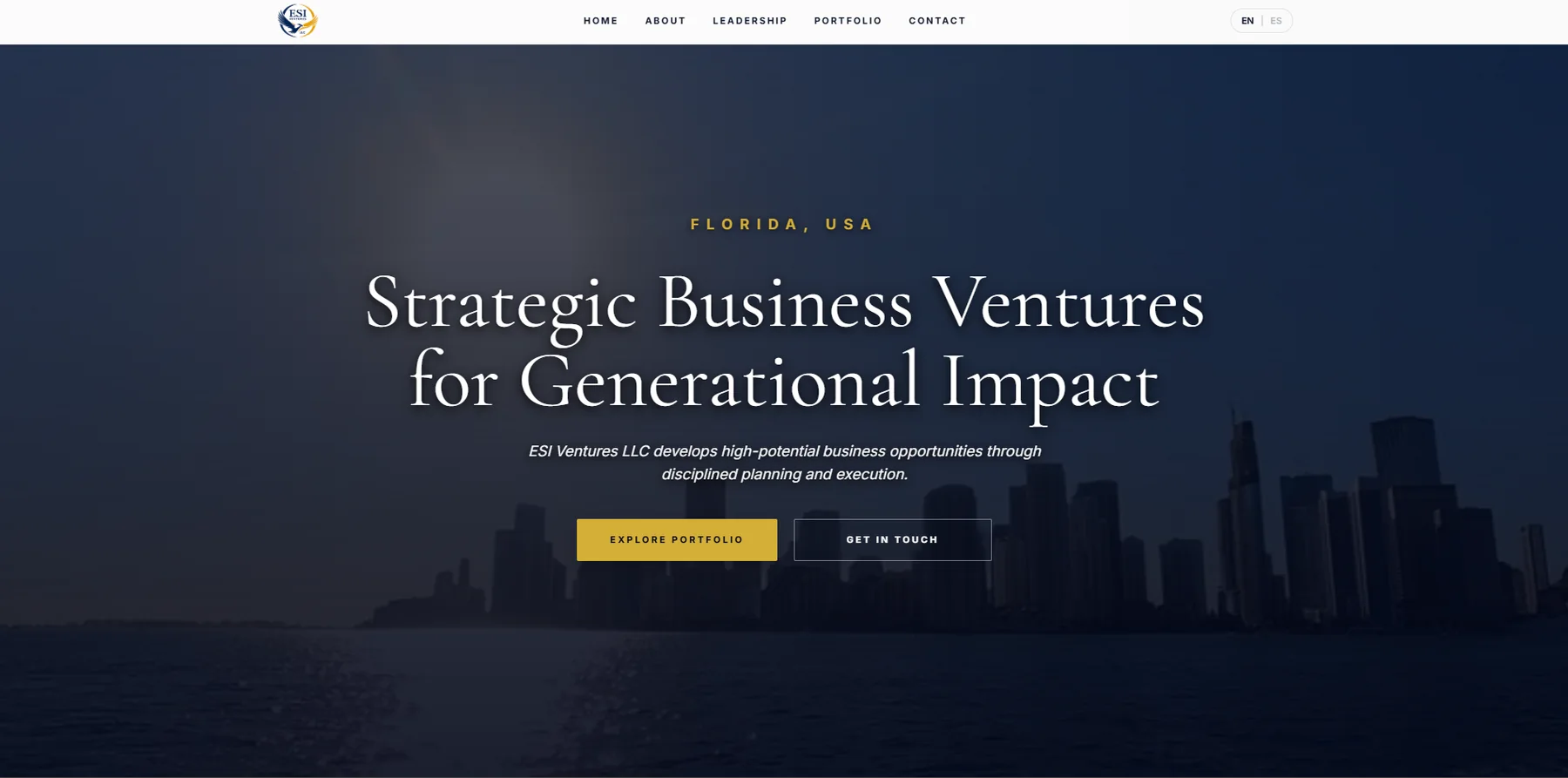 ESI Ventures LLC — desktop